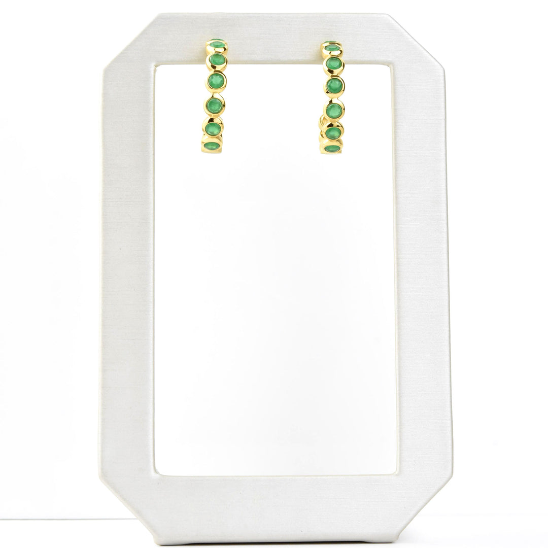 Signature Eternity Hoops Small - Goldmakers Fine Jewelry