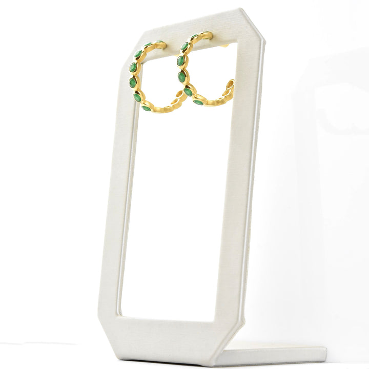 Signature Eternity Hoops Small - Goldmakers Fine Jewelry
