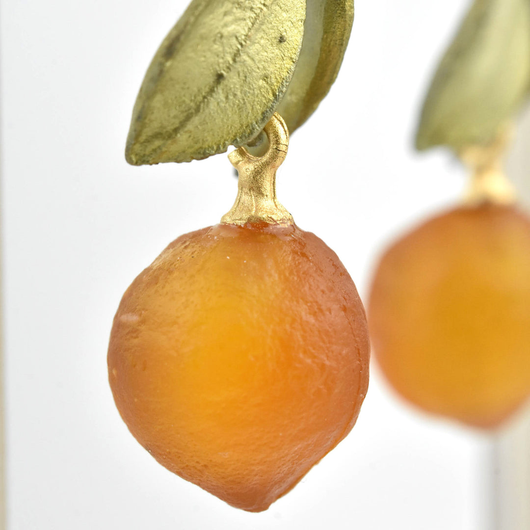 Orange Blossom Earrings - Goldmakers Fine Jewelry