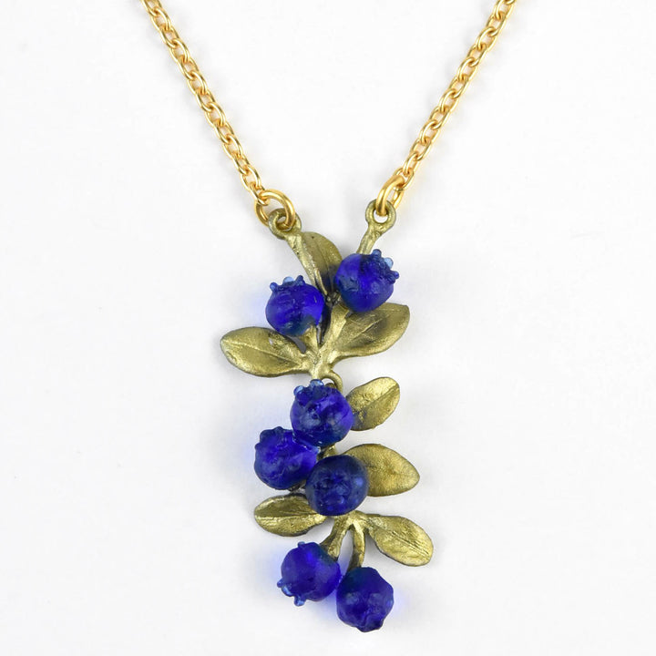 Petite Blueberry Pendant - Goldmakers Fine Jewelry