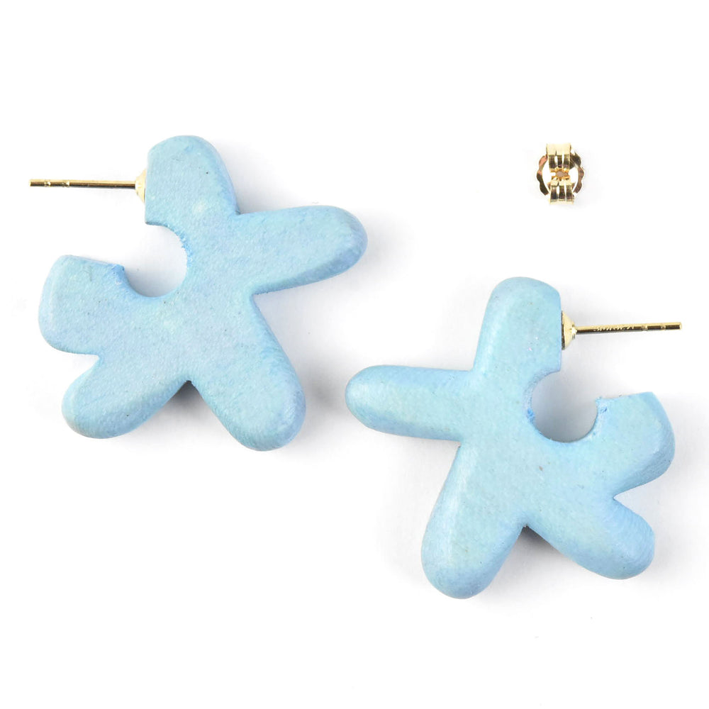 Sky Floret Hoop - Goldmakers Fine Jewelry