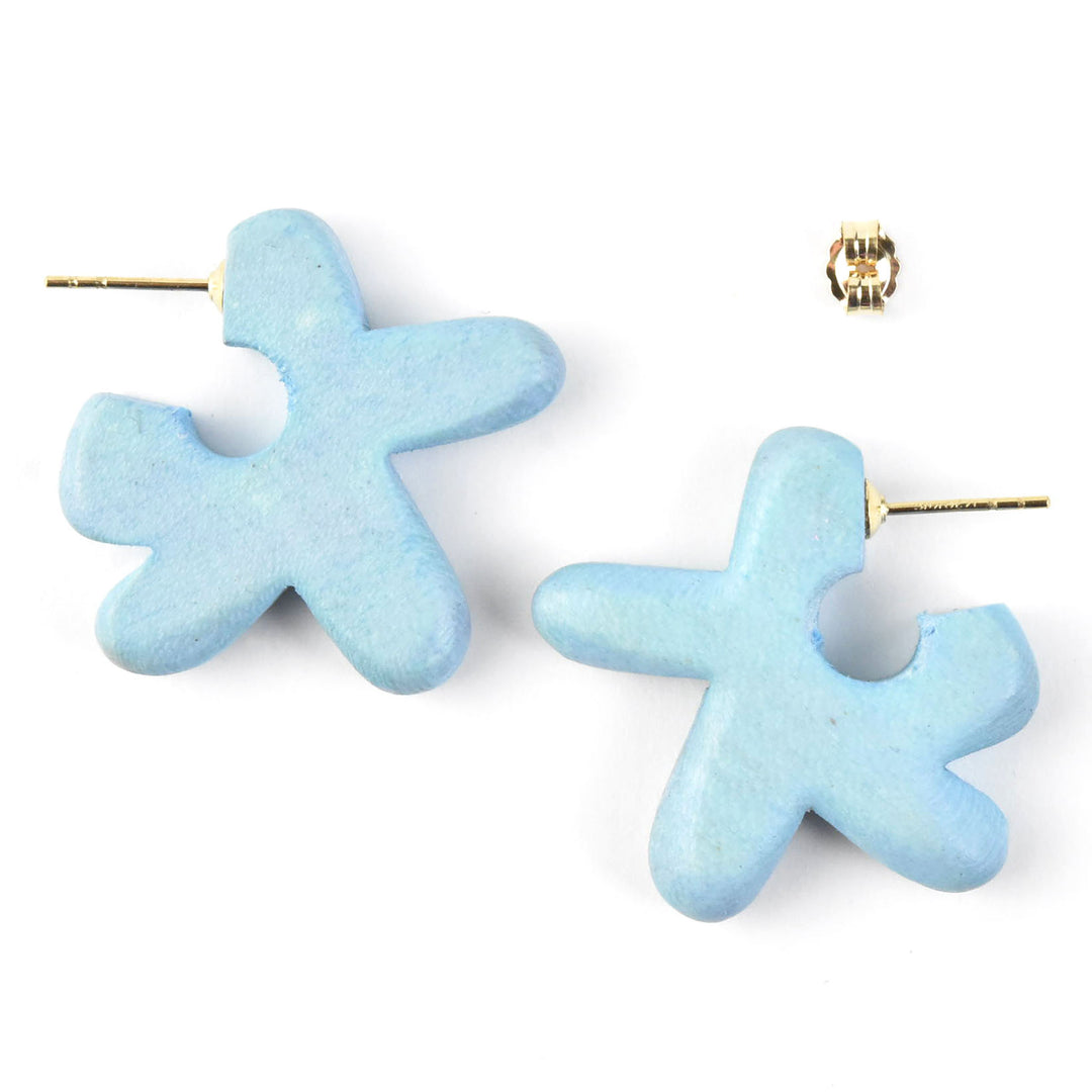 Sky Floret Hoop - Goldmakers Fine Jewelry