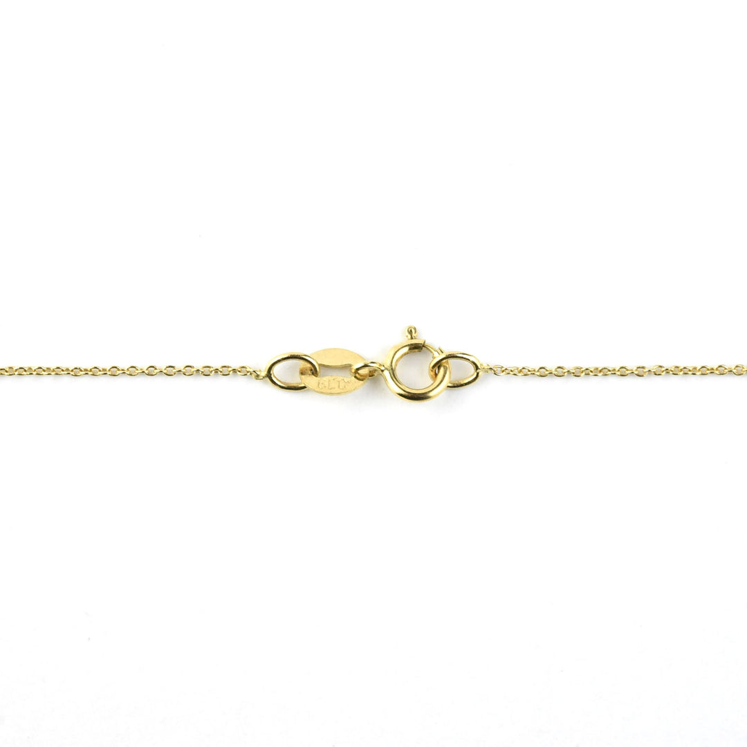 Small Affinity Sans Diamond Necklace, 14k - Goldmakers Fine Jewelry