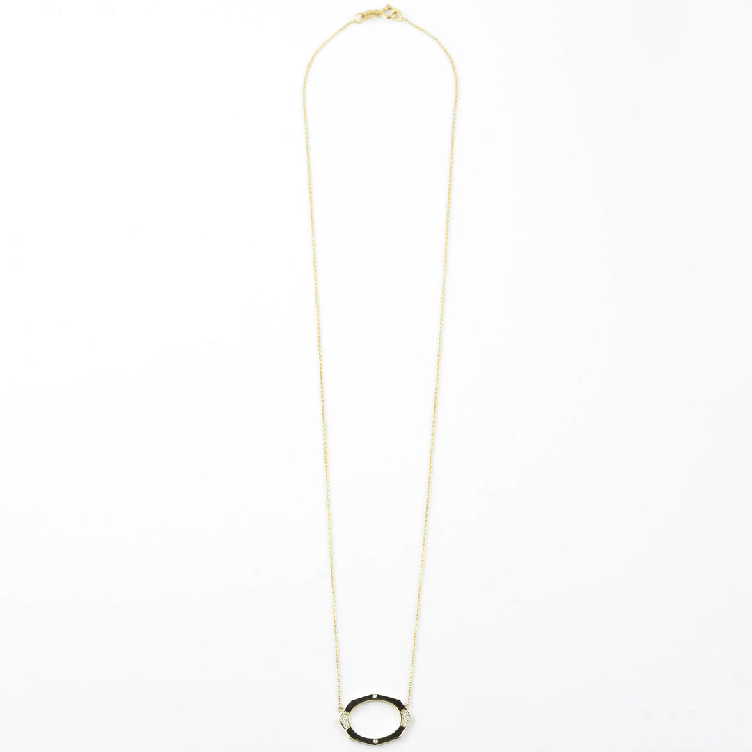 Small Affinity Sans Diamond Necklace, 14k - Goldmakers Fine Jewelry