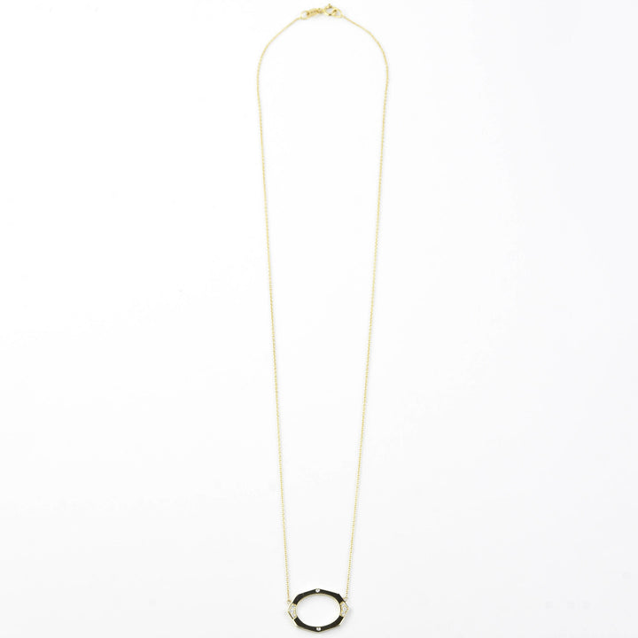 Small Affinity Sans Diamond Necklace, 14k - Goldmakers Fine Jewelry