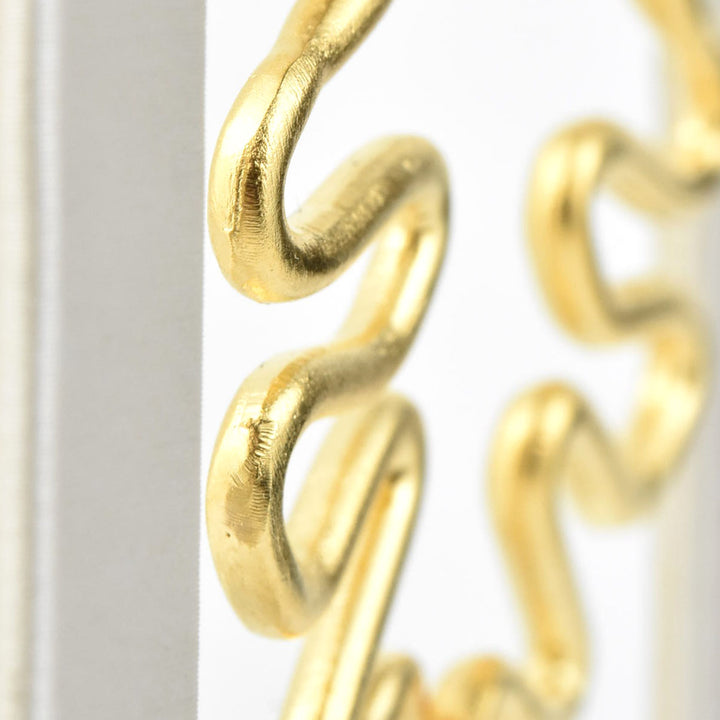 Matte Wavy Serpent Earrings - Goldmakers Fine Jewelry