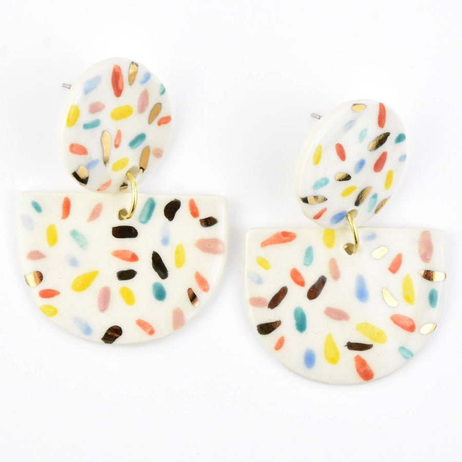 Sprinkle Statement Earrings - Goldmakers Fine Jewelry