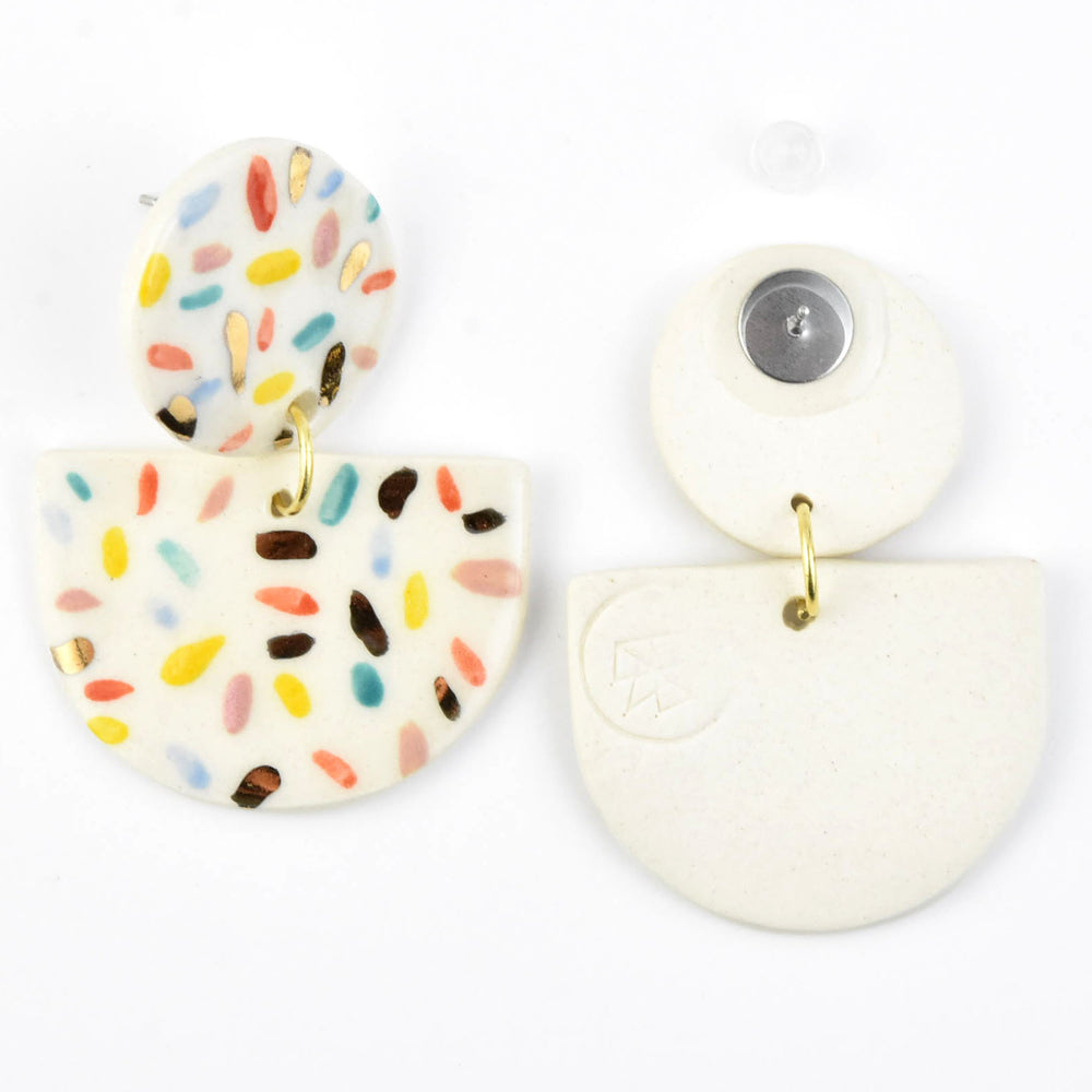 Sprinkle Statement Earrings - Goldmakers Fine Jewelry