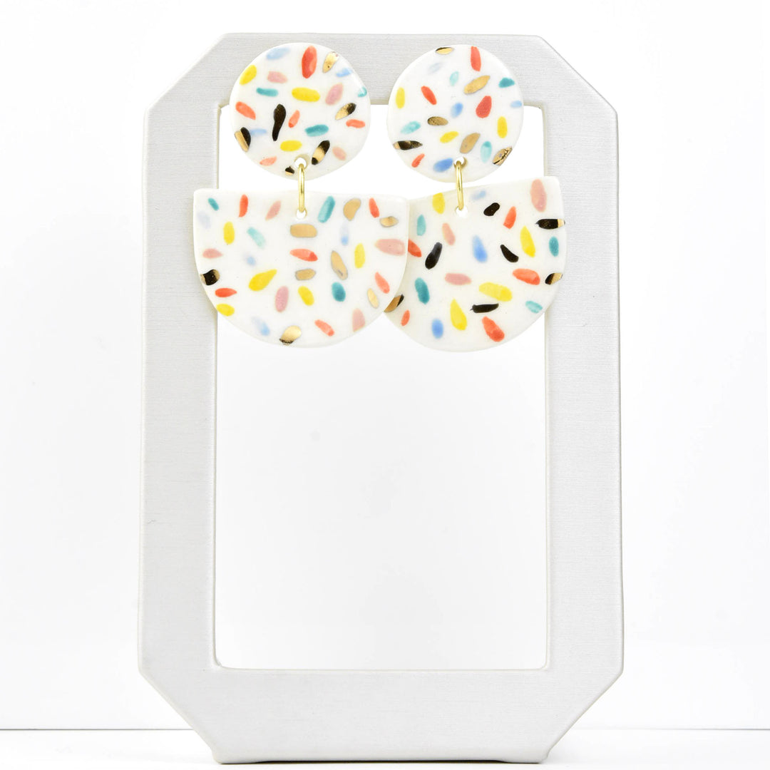 Sprinkle Statement Earrings - Goldmakers Fine Jewelry