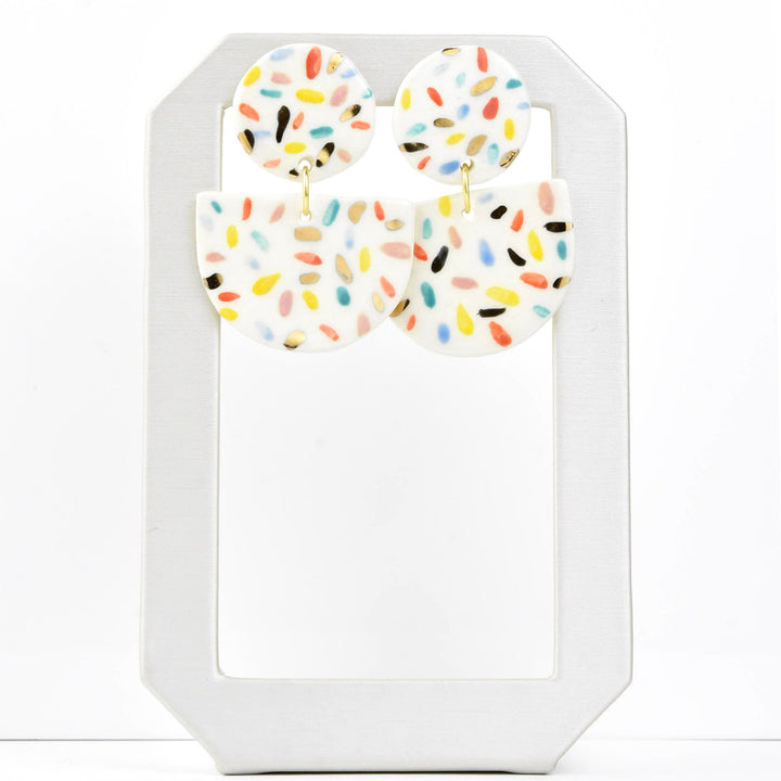 Sprinkle Statement Earrings - Goldmakers Fine Jewelry
