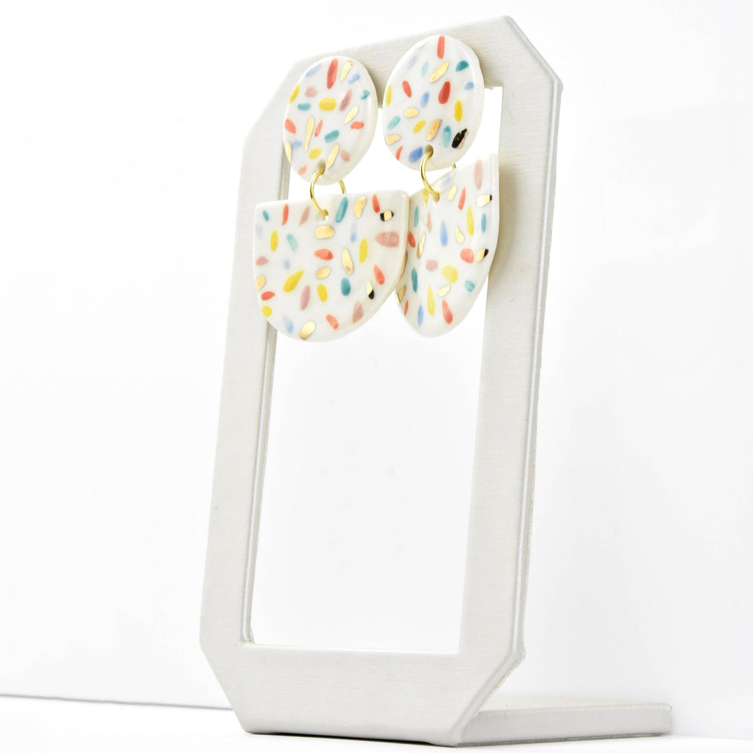 Sprinkle Statement Earrings - Goldmakers Fine Jewelry