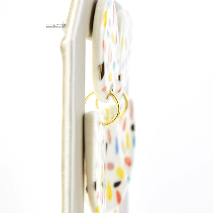 Sprinkle Statement Earrings - Goldmakers Fine Jewelry