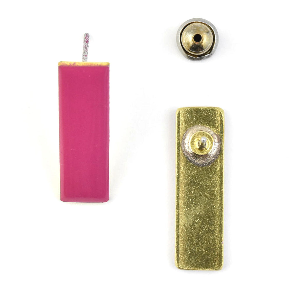 Sticks Studs in Mix Rose - Goldmakers Fine Jewelry