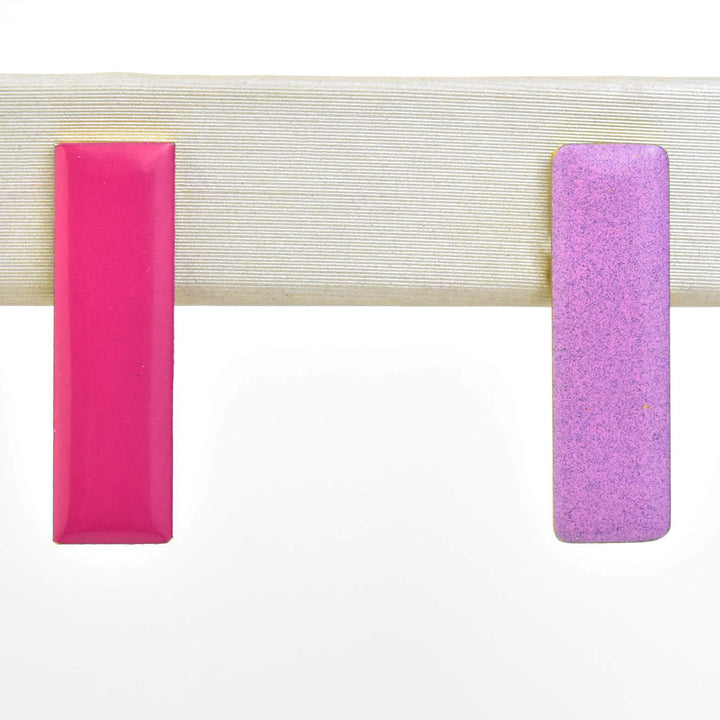 Sticks Studs in Mix Rose - Goldmakers Fine Jewelry