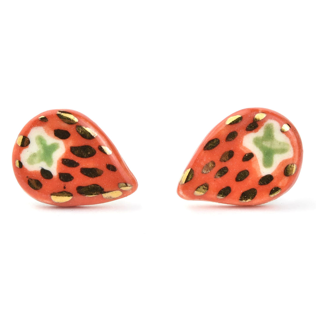 Strawberry Studs - Goldmakers Fine Jewelry
