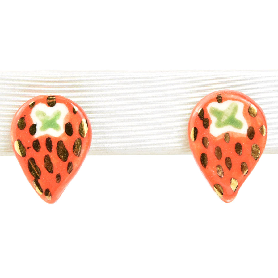 Strawberry Studs - Goldmakers Fine Jewelry