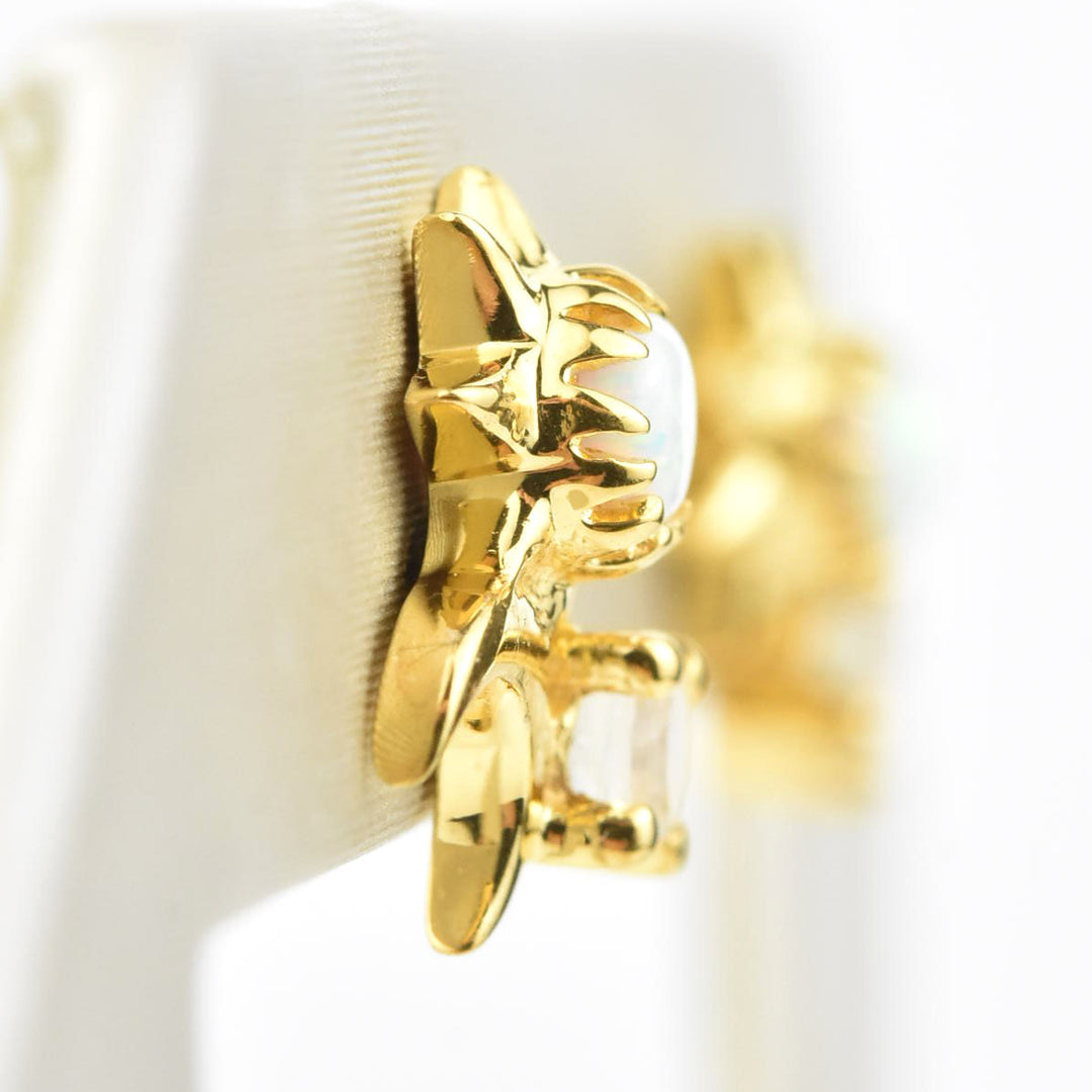 Sun, Moon & Star Studs - Goldmakers Fine Jewelry