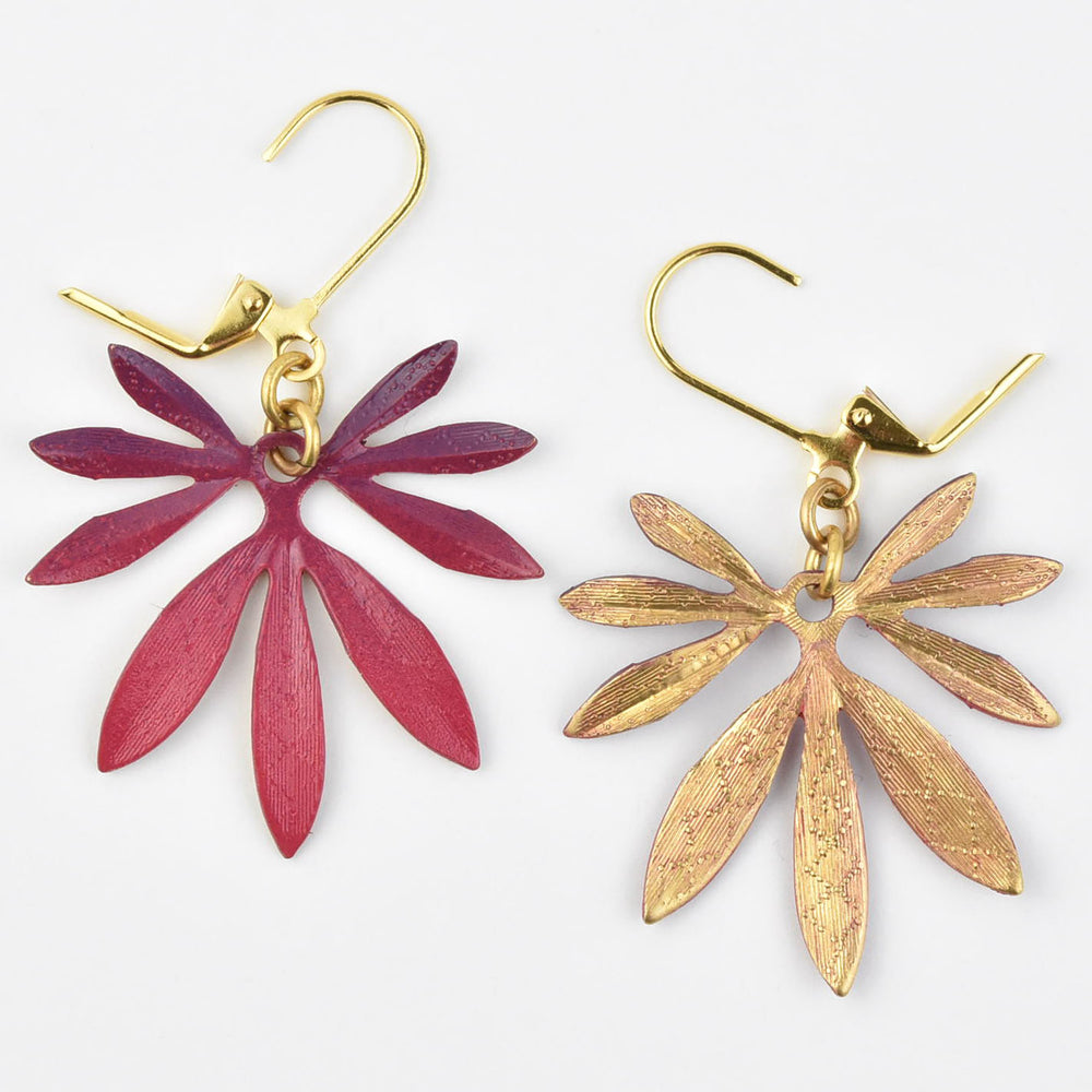 Sunset Bambu Earrings - Goldmakers Fine Jewelry
