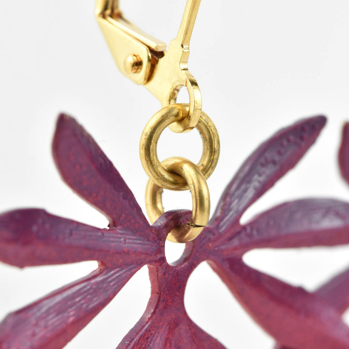 Sunset Bambu Earrings - Goldmakers Fine Jewelry