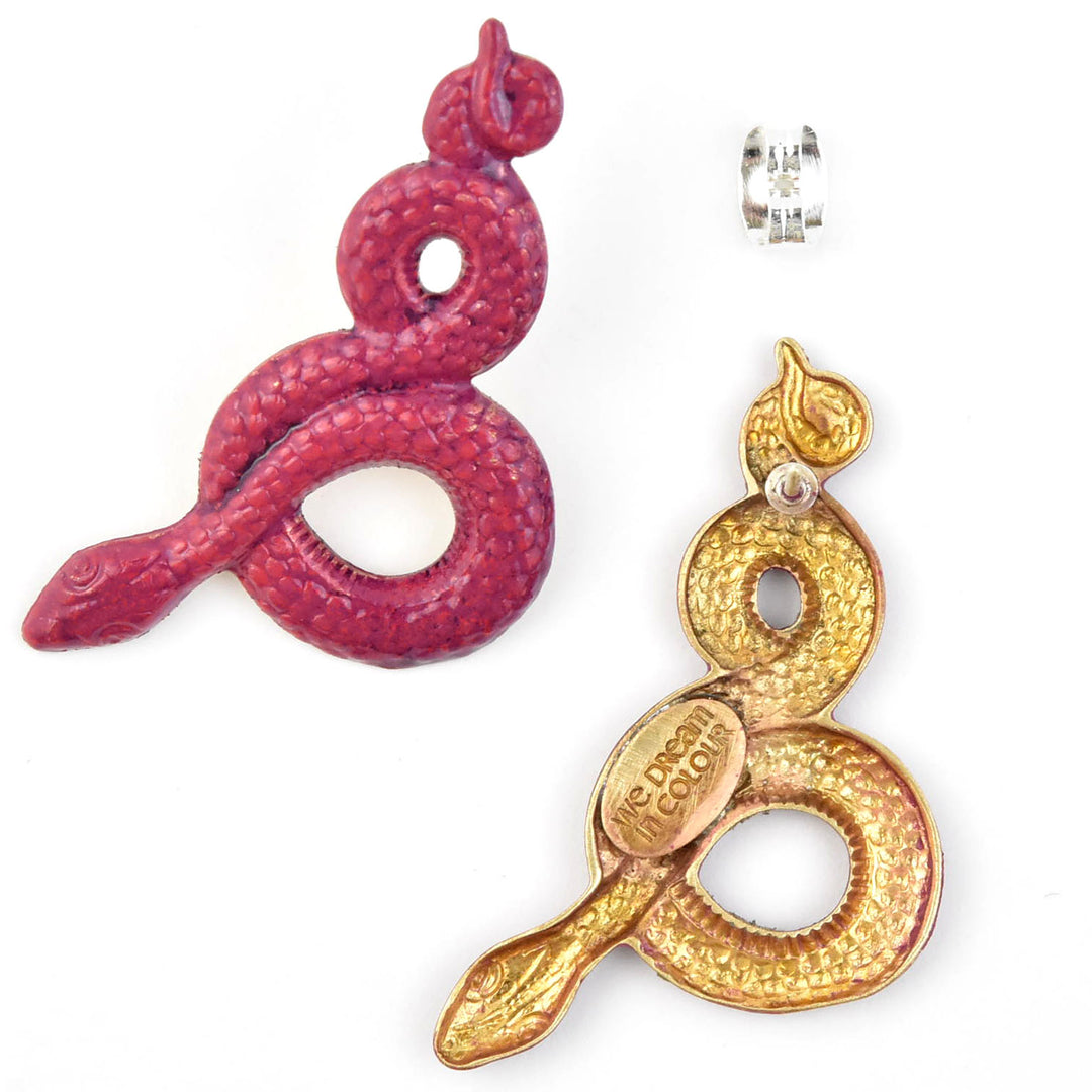 Sunset Viper Earrings - Goldmakers Fine Jewelry