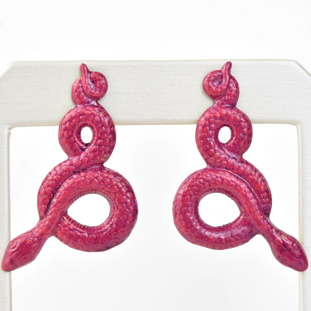 Sunset Viper Earrings - Goldmakers Fine Jewelry