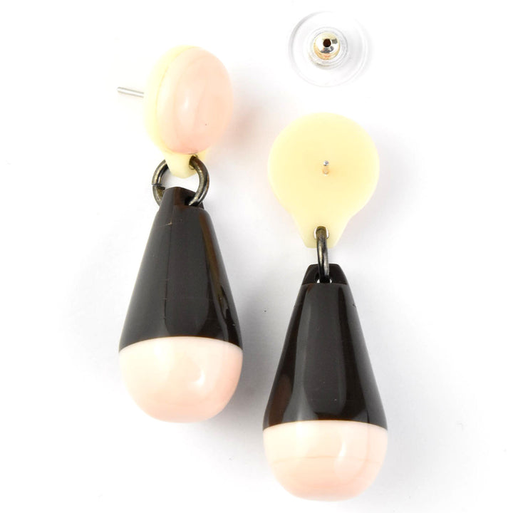 Supernova Drops, Chocolate & Pink - Goldmakers Fine Jewelry