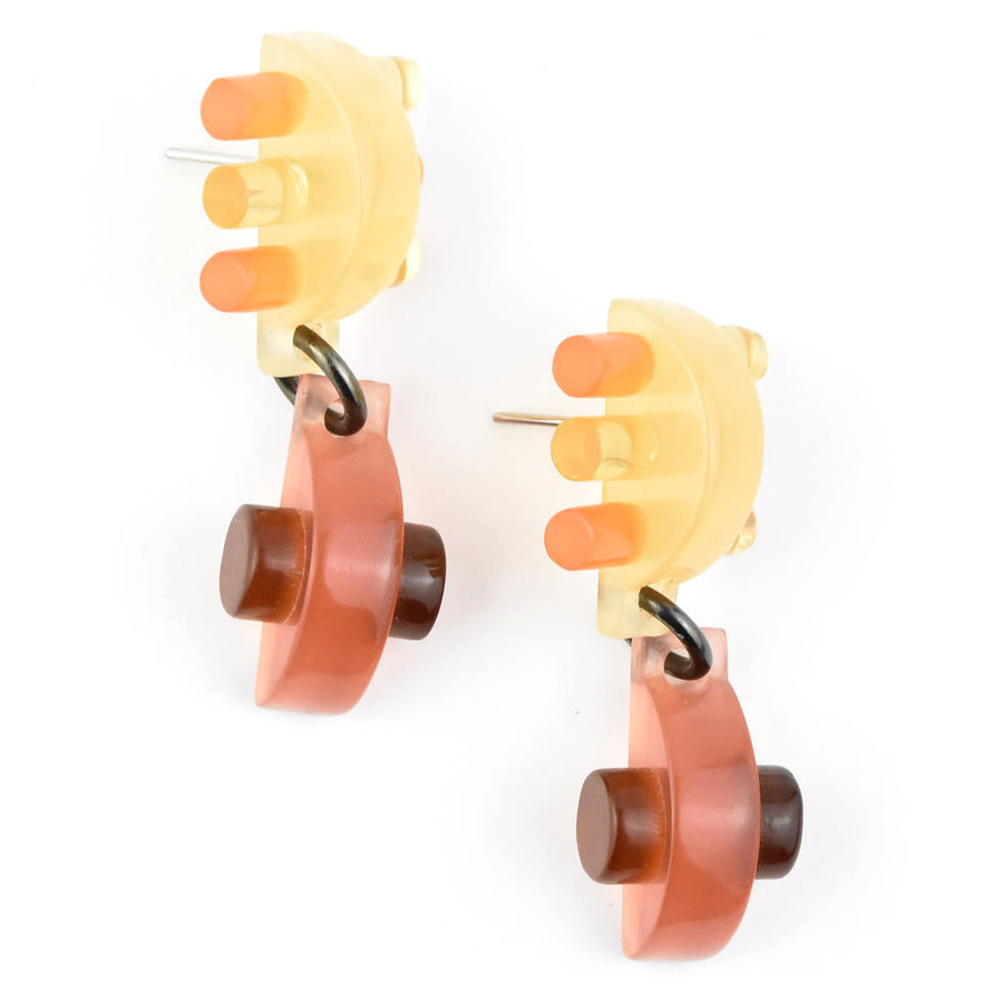 Supernova Flora Dangles No. 2 - Goldmakers Fine Jewelry