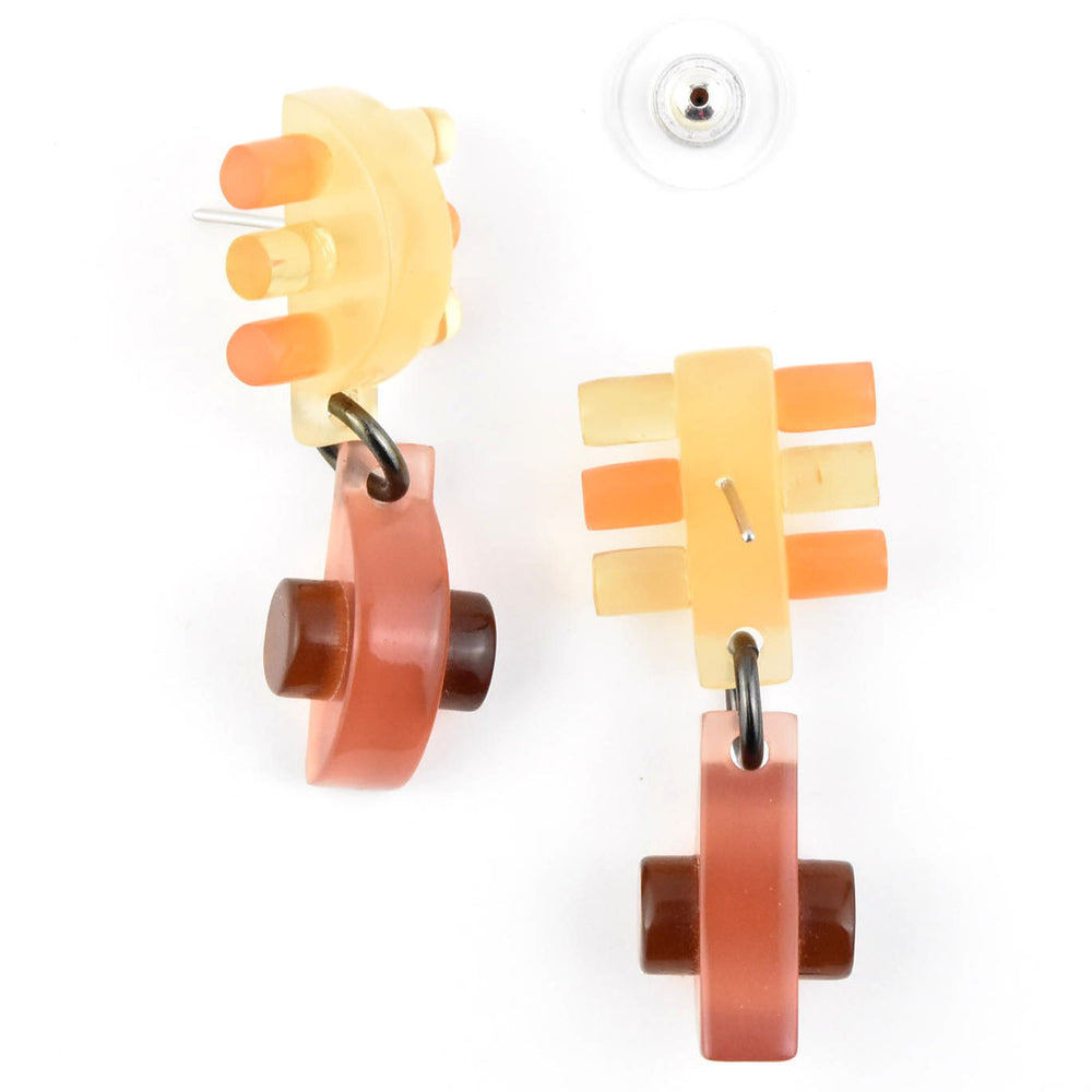 Supernova Flora Dangles No. 2 - Goldmakers Fine Jewelry