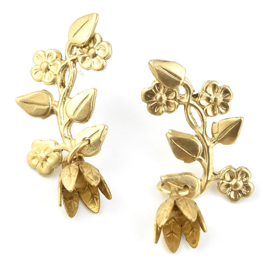 Sweet Damson Earrings - Goldmakers Fine Jewelry