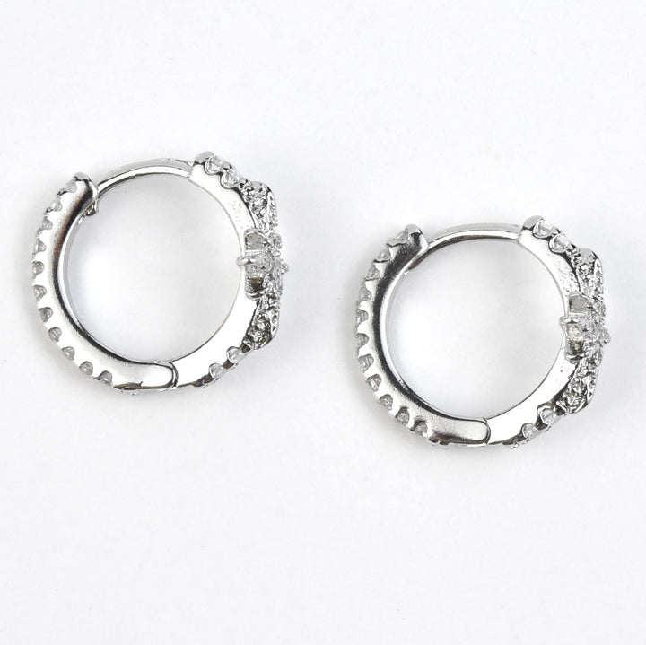 Petite Star Huggies - Goldmakers Fine Jewelry