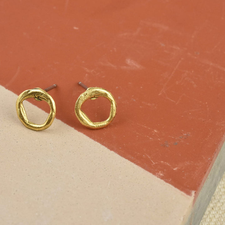 Cycles Studs - Goldmakers Fine Jewelry