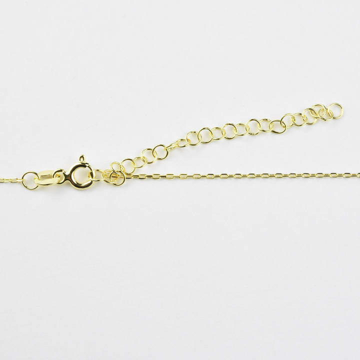 Vermeil Moon Pendant Necklace - Goldmakers Fine Jewelry