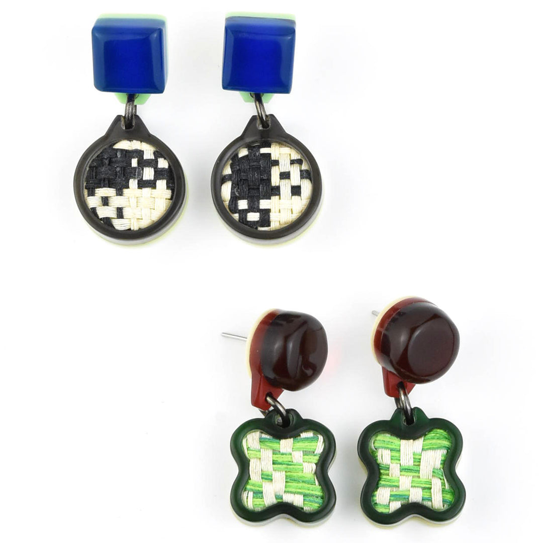 Vita Geo Dangles - Goldmakers Fine Jewelry