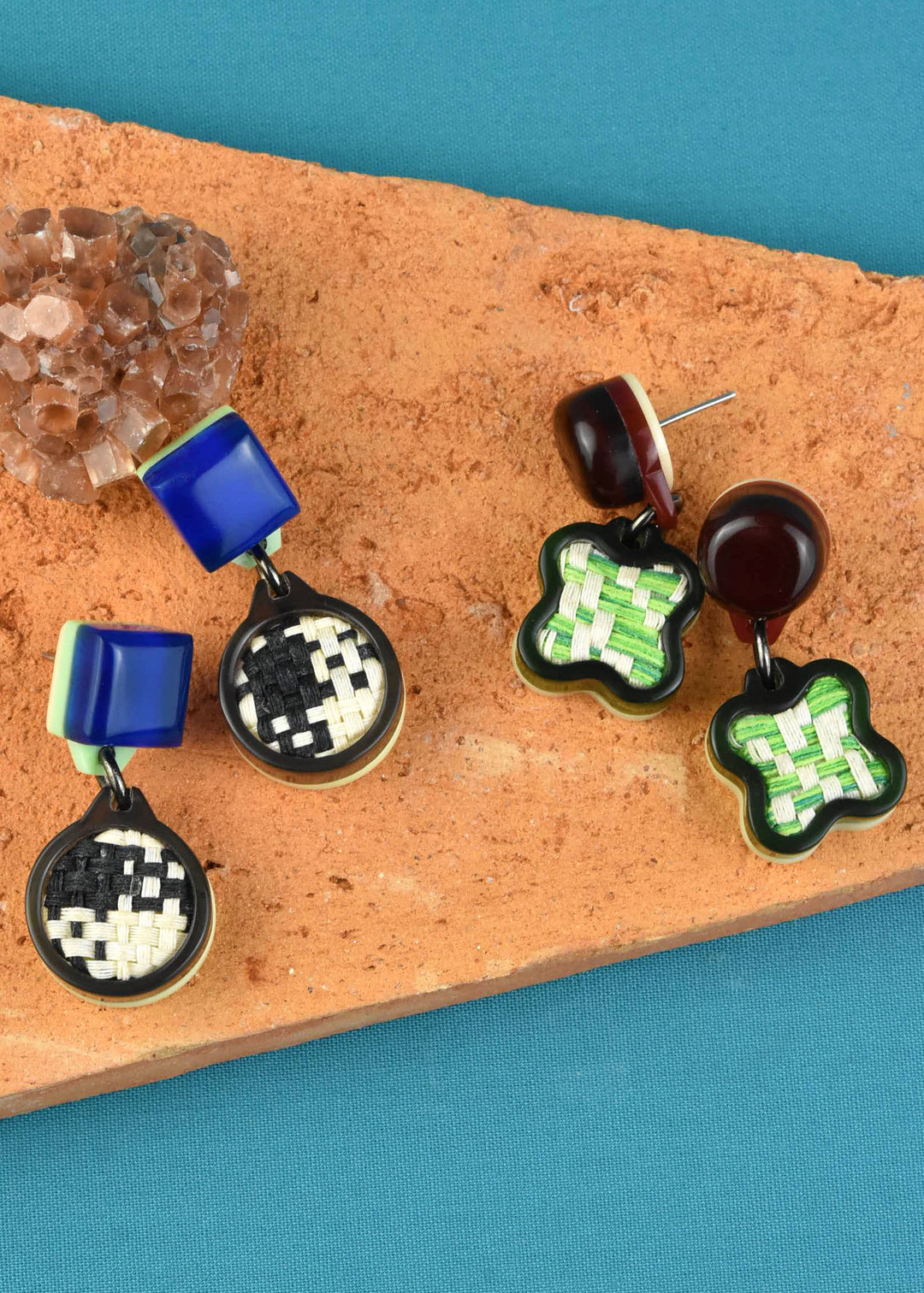 Vita Geo Dangles - Goldmakers Fine Jewelry