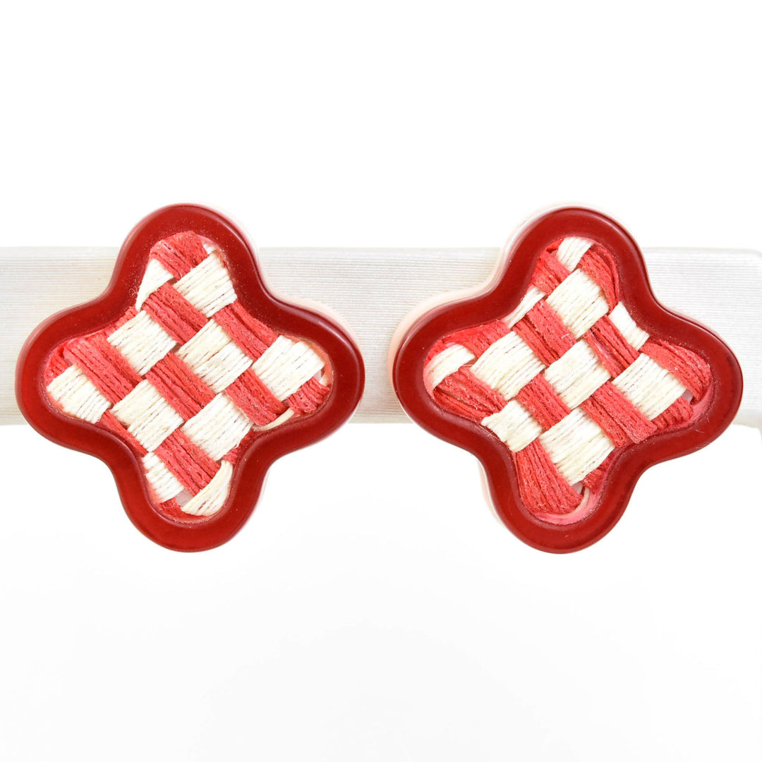 Vita Stud Earrings, Flora - Goldmakers Fine Jewelry