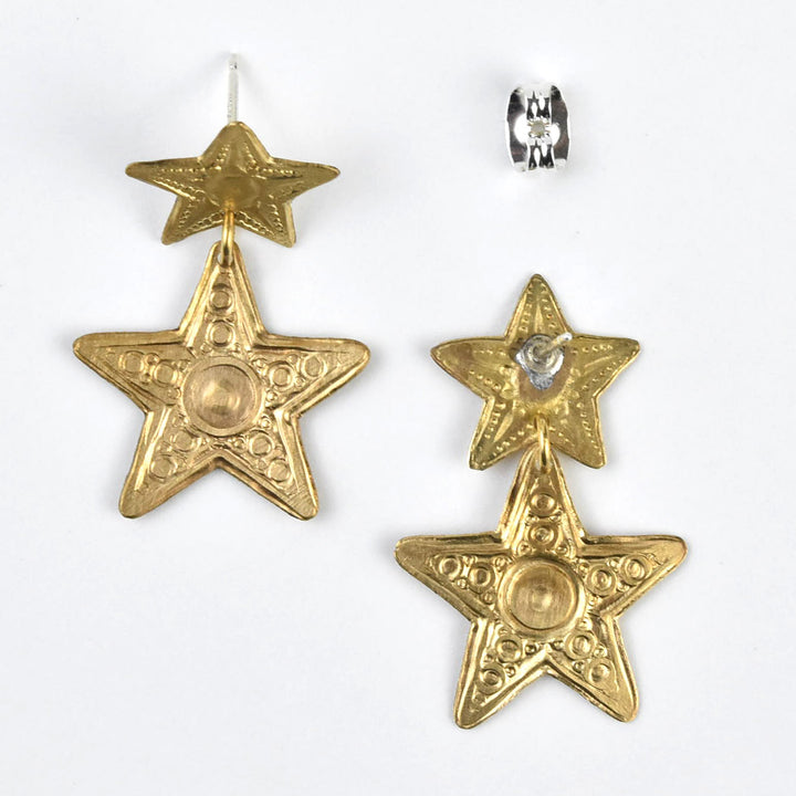 Lyra Star Earrings - Goldmakers Fine Jewelry