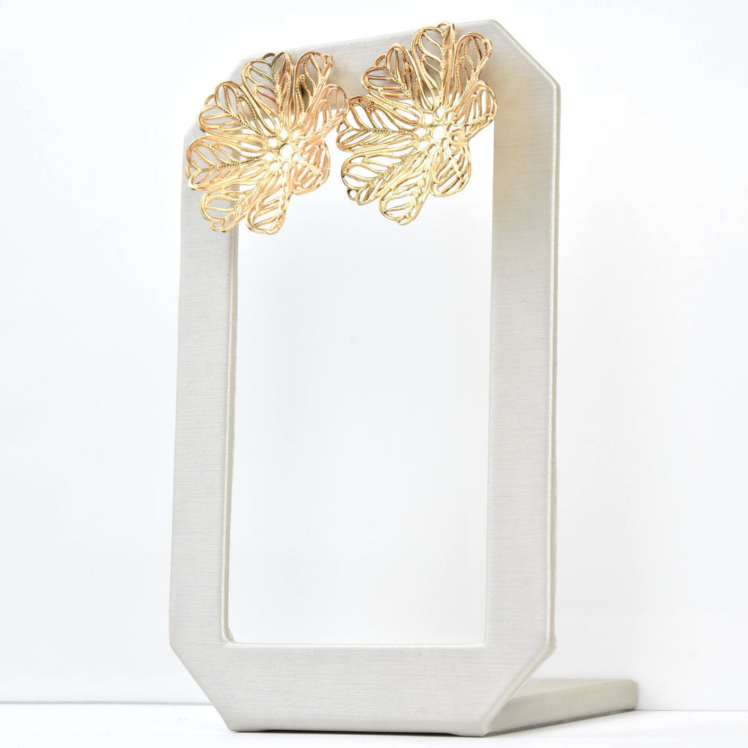 Pointelle Earrings - Goldmakers Fine Jewelry