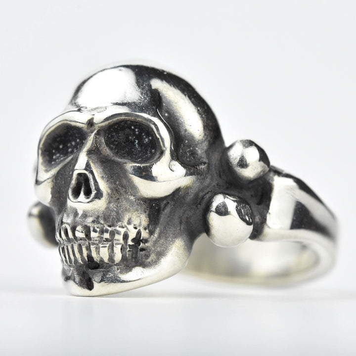 Skull and Bones Ring in Sterling Silver - Goldmakers Fine Jewelry