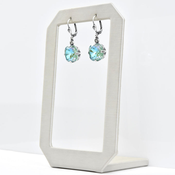 Classic Crystal Drops in Silver Plate - Goldmakers Fine Jewelry