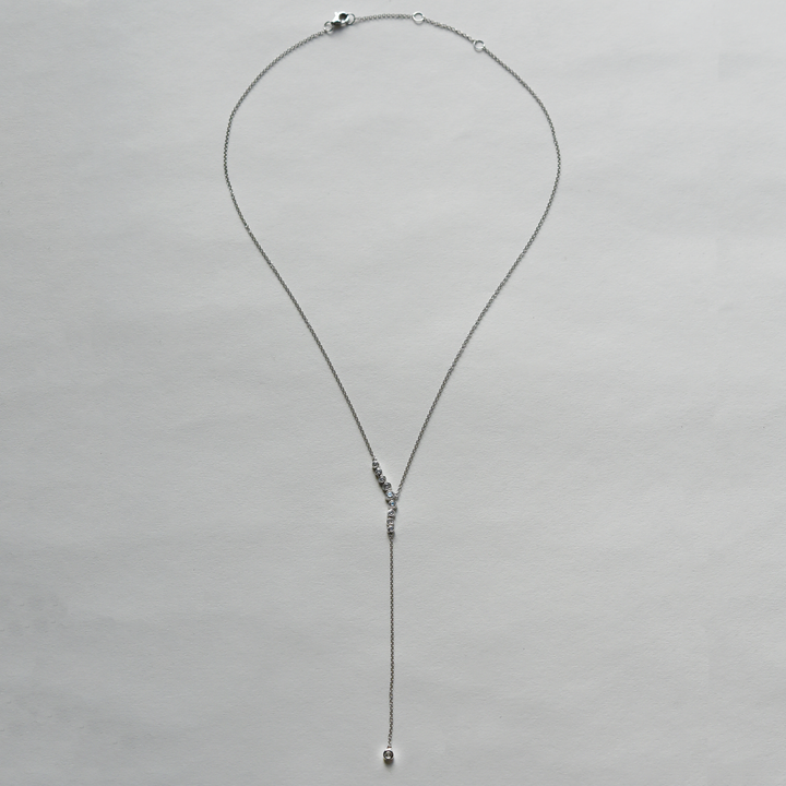 Diamond Lariat Necklace - Goldmakers Fine Jewelry