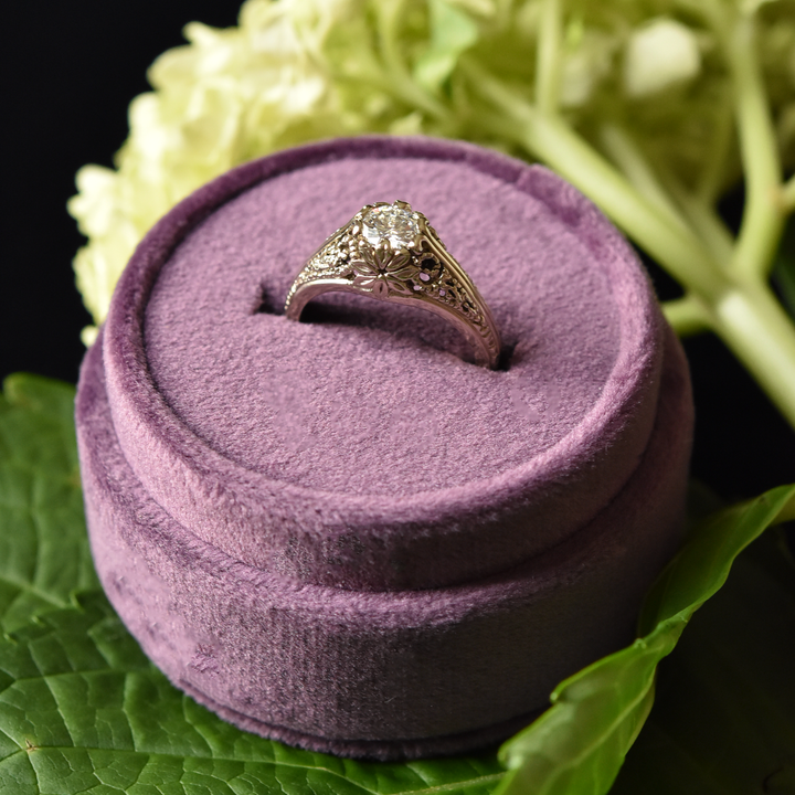 Marguerite Diamond Engagement Ring - Goldmakers Fine Jewelry