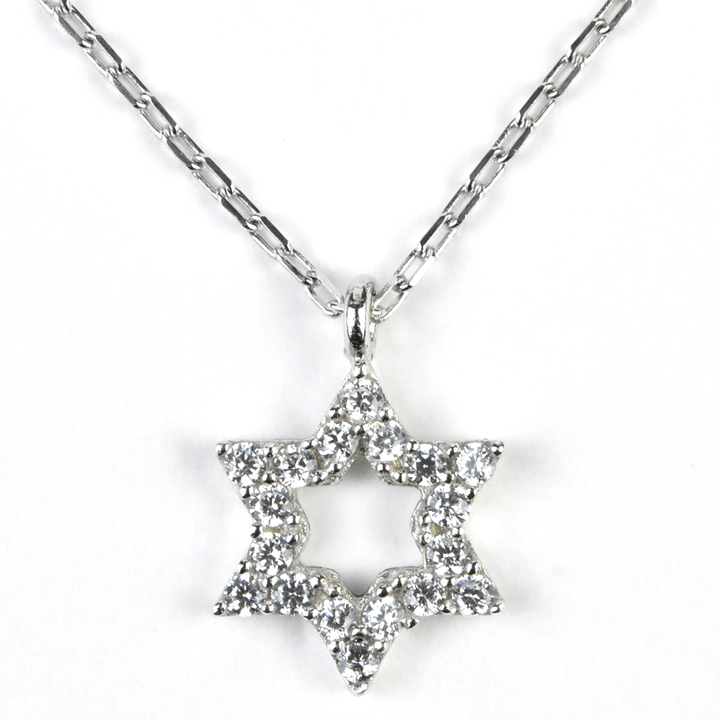 Star of David Pave Pendant - Goldmakers Fine Jewelry