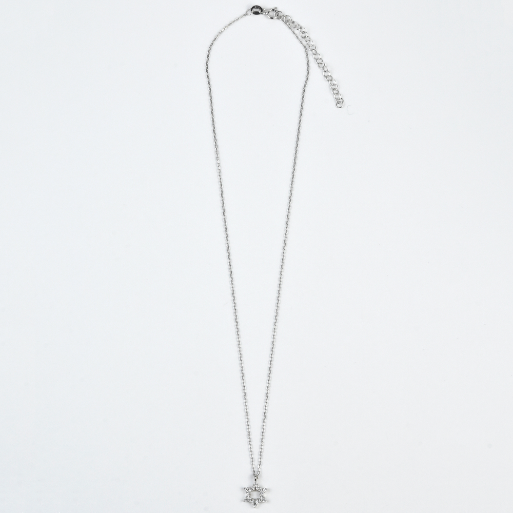 Star of David Pave Pendant - Goldmakers Fine Jewelry