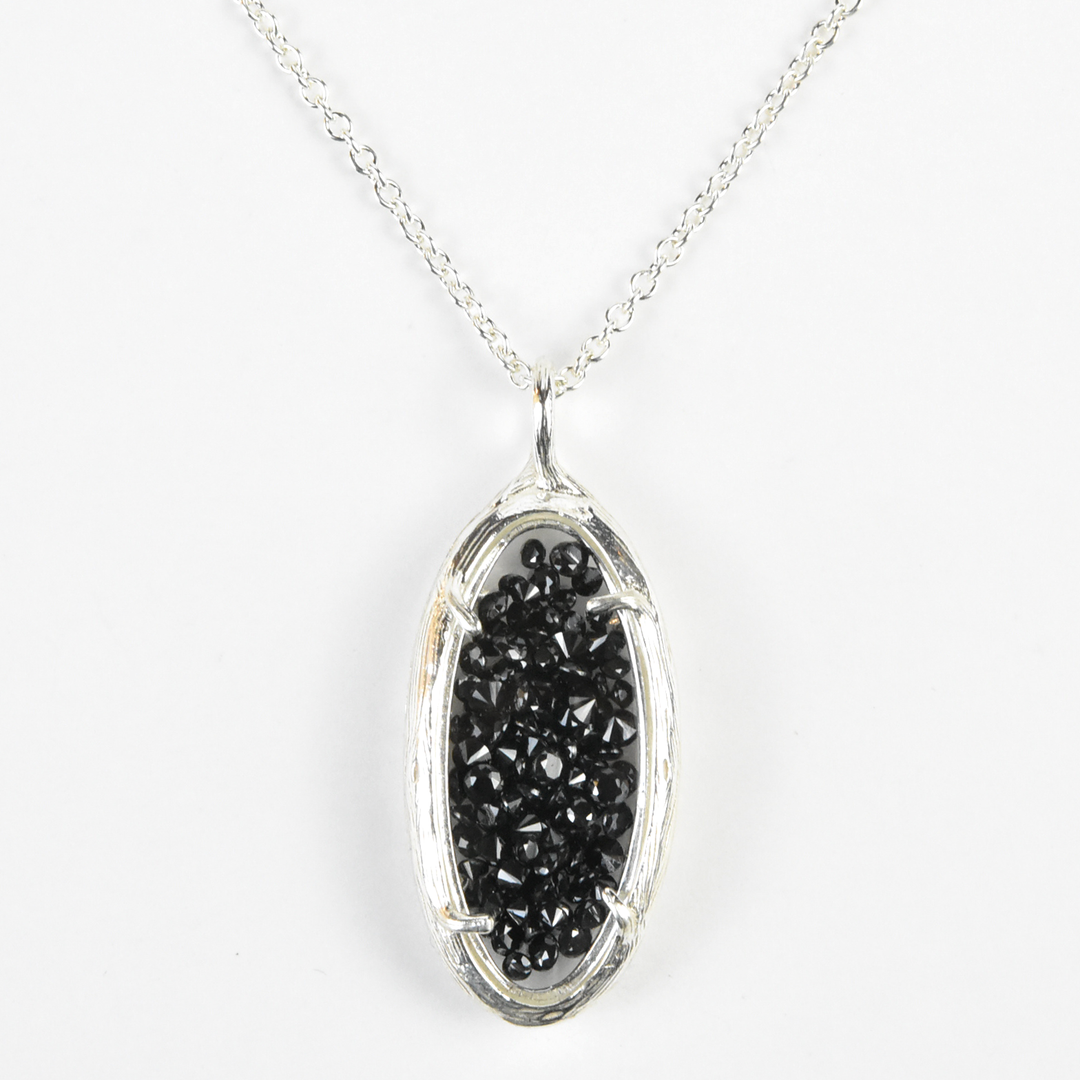 Large Oval Shaker Necklace - Goldmakers Fine Jewelry