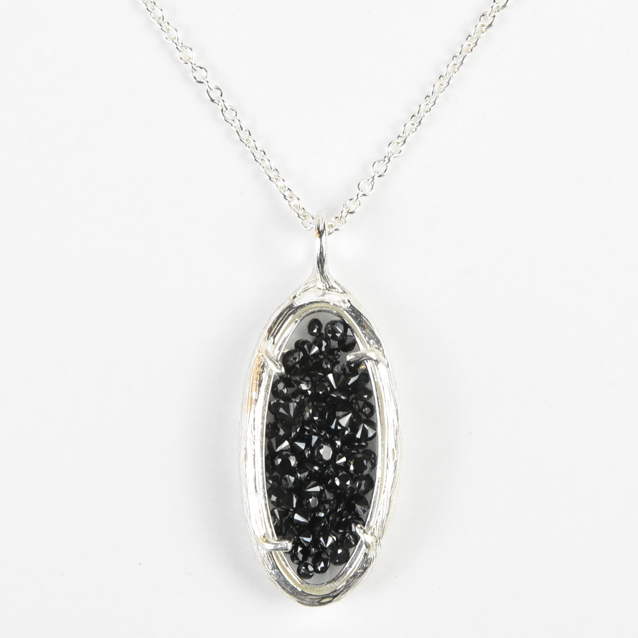 Large Oval Shaker Necklace - Goldmakers Fine Jewelry