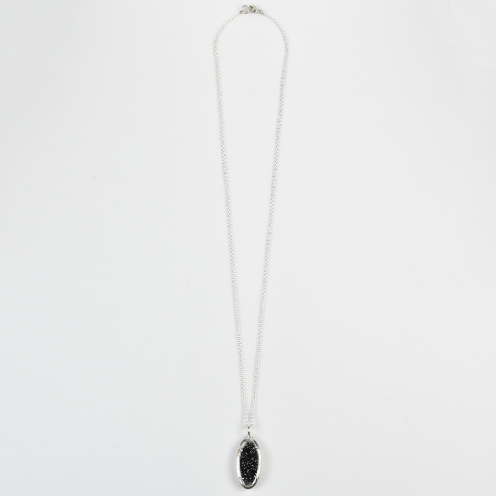 Large Oval Shaker Necklace - Goldmakers Fine Jewelry