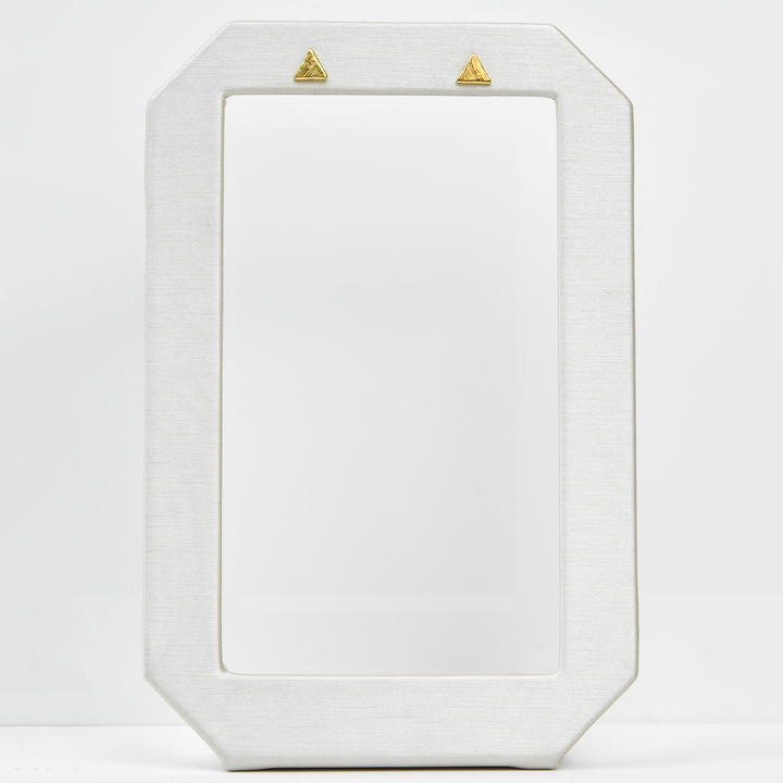 Vermeil Koa Triangle Studs - Goldmakers Fine Jewelry