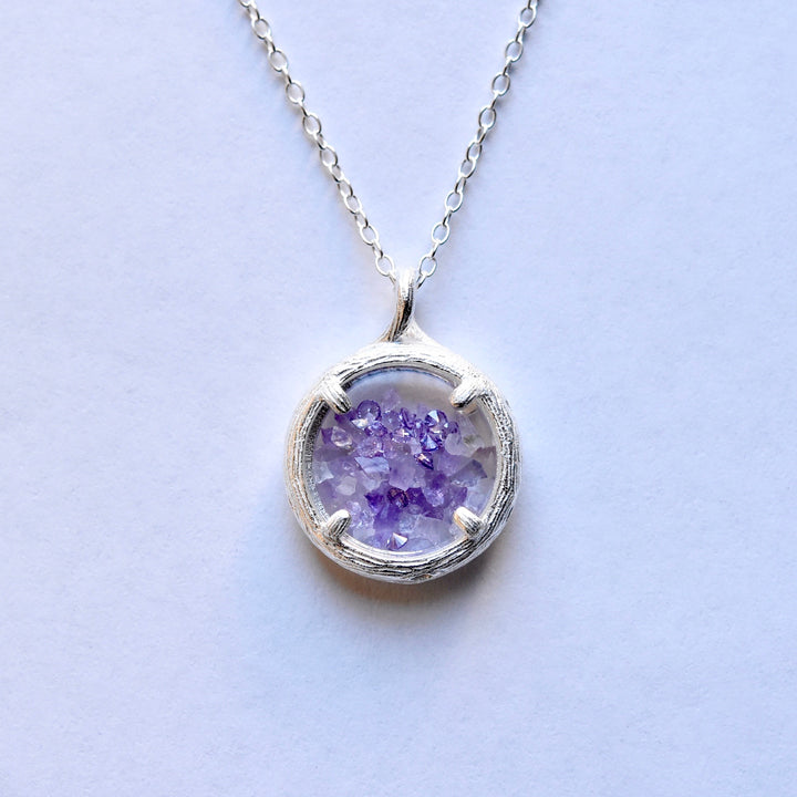 Mini Birthstone Necklace - Goldmakers Fine Jewelry