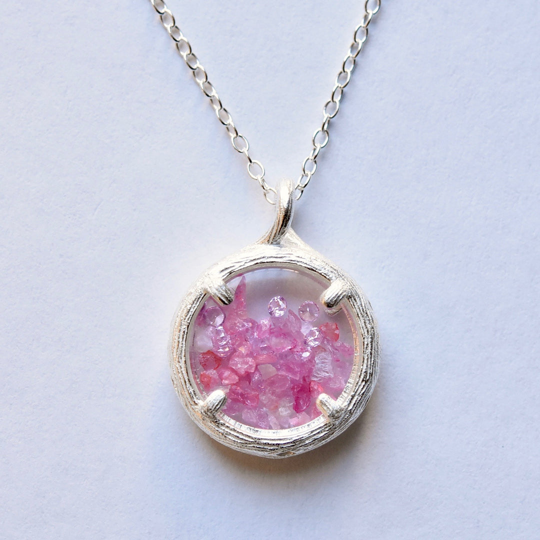 Mini Birthstone Necklace - Goldmakers Fine Jewelry