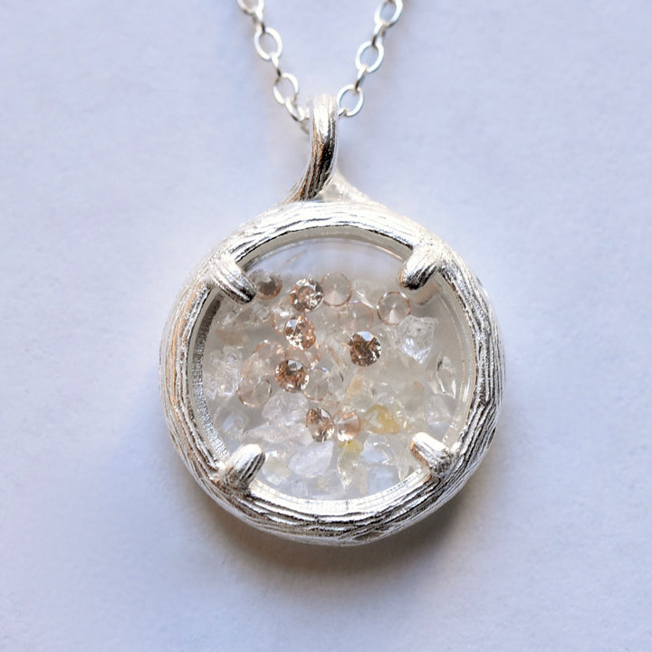 Mini Birthstone Necklace - Goldmakers Fine Jewelry